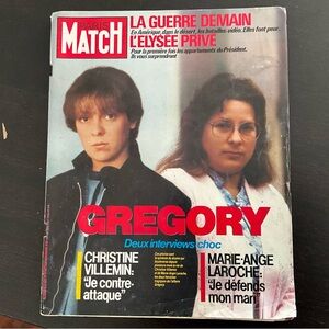 PARIS MATCH 1874 Gregory Fort Irwin Sergent York Névés Mheidli Prince Élysée